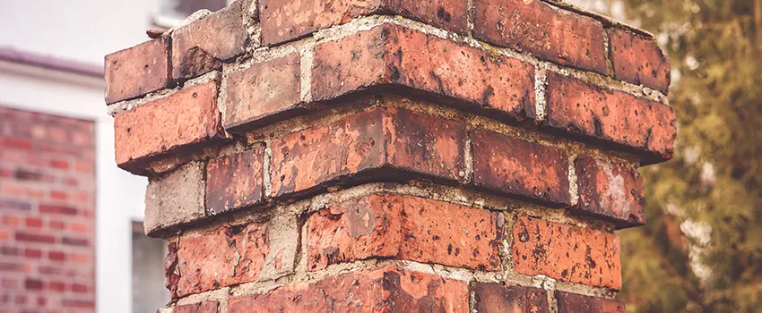 Cracked Chimney Bricks Repair Cost in Hollywood, Florida